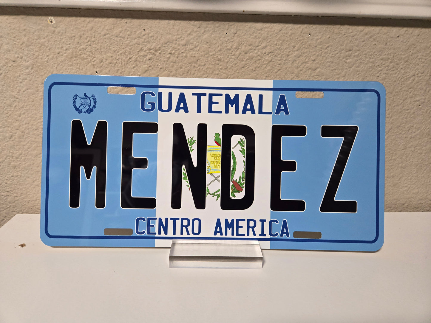 PERSONALIZED CAR PLATE GUATEMALA, PLACAS PERSONALIZADAS GUATEMALA