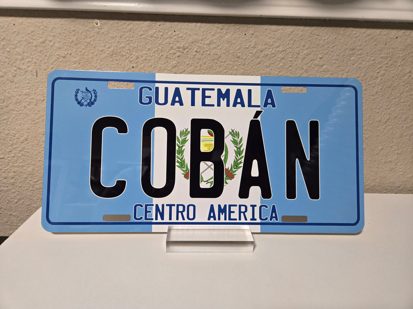 PERSONALIZED CAR PLATE GUATEMALA, PLACAS PERSONALIZADAS GUATEMALA
