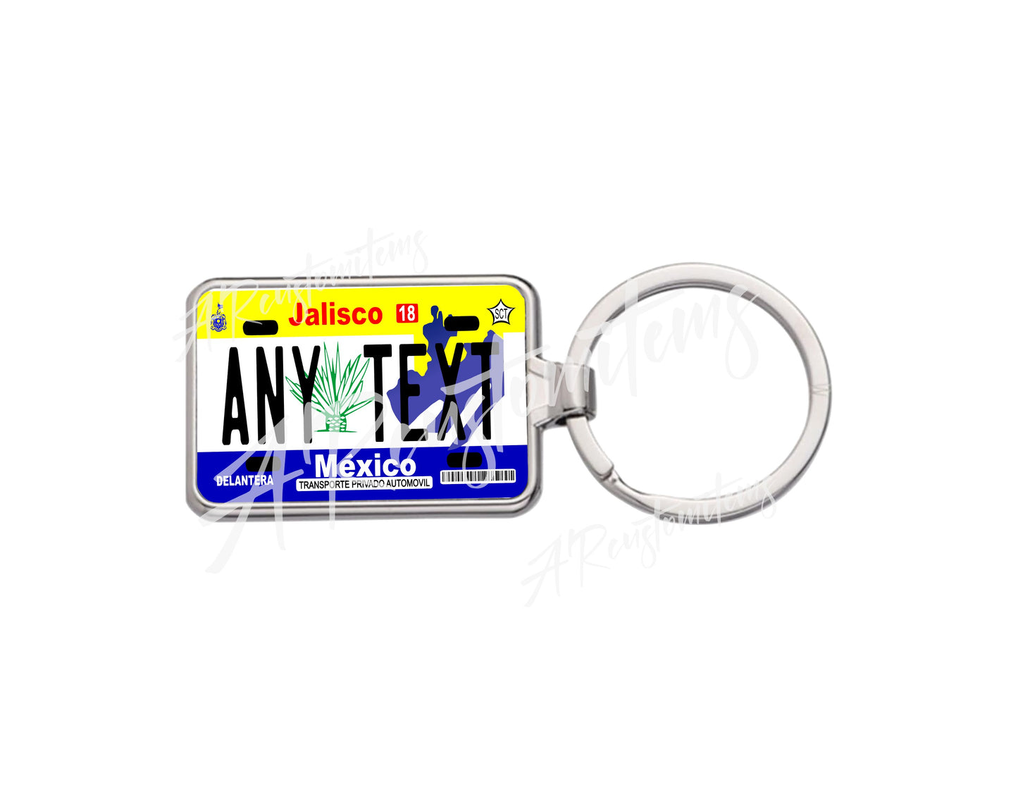 CUSTOM KEYCHAINS MEXICO STATES
