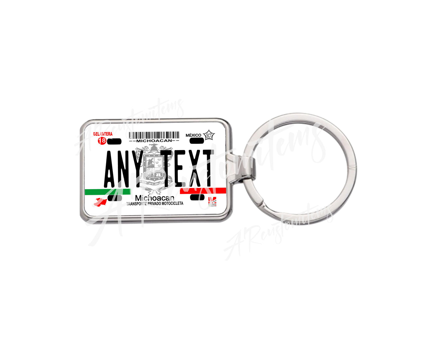 CUSTOM KEYCHAINS MEXICO STATES