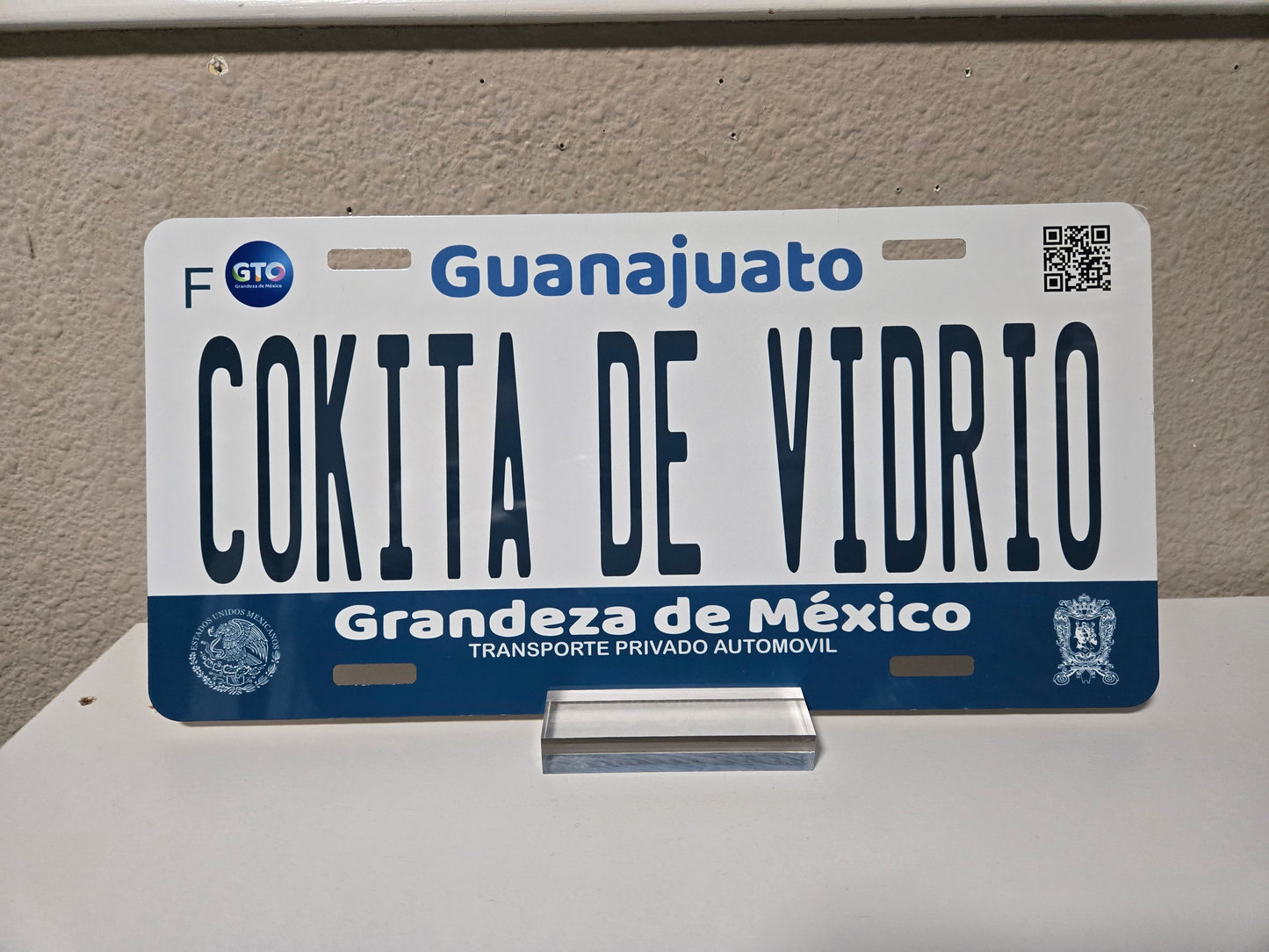 Custom License plate México States Novelty Car Plate, Personalized Car Plates México Placas personalizadas de los Estados de México