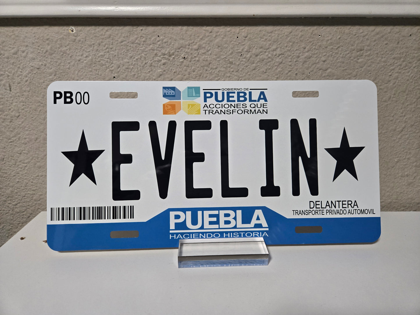 Custom License plate México States Novelty Car Plate, Personalized Car Plates México Placas personalizadas de los Estados de México